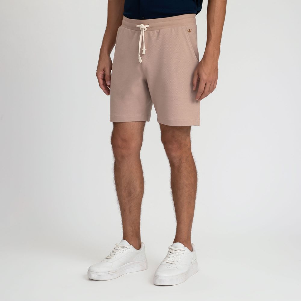 BERMUDA-DOCTHOS-JOGGER-COS-ELASTICO-MOLETOM-PIQUE