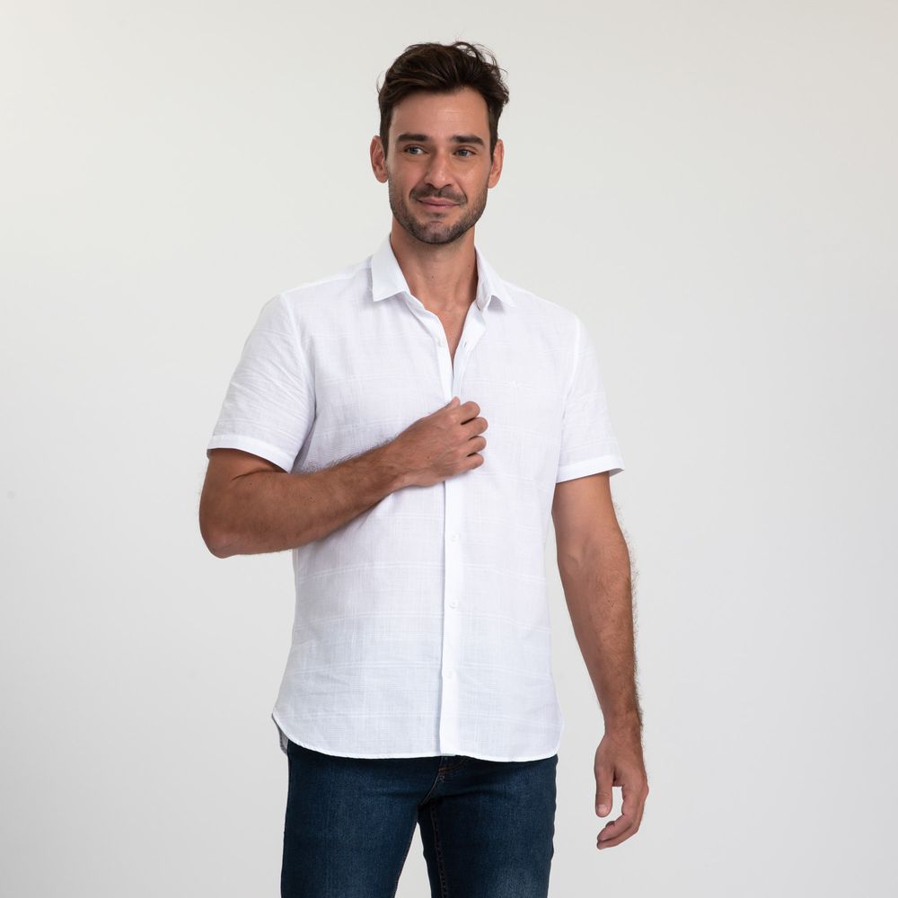 CAMISA-MANGA-CURTA-DOCTHOS-SLIM-LISTRADA