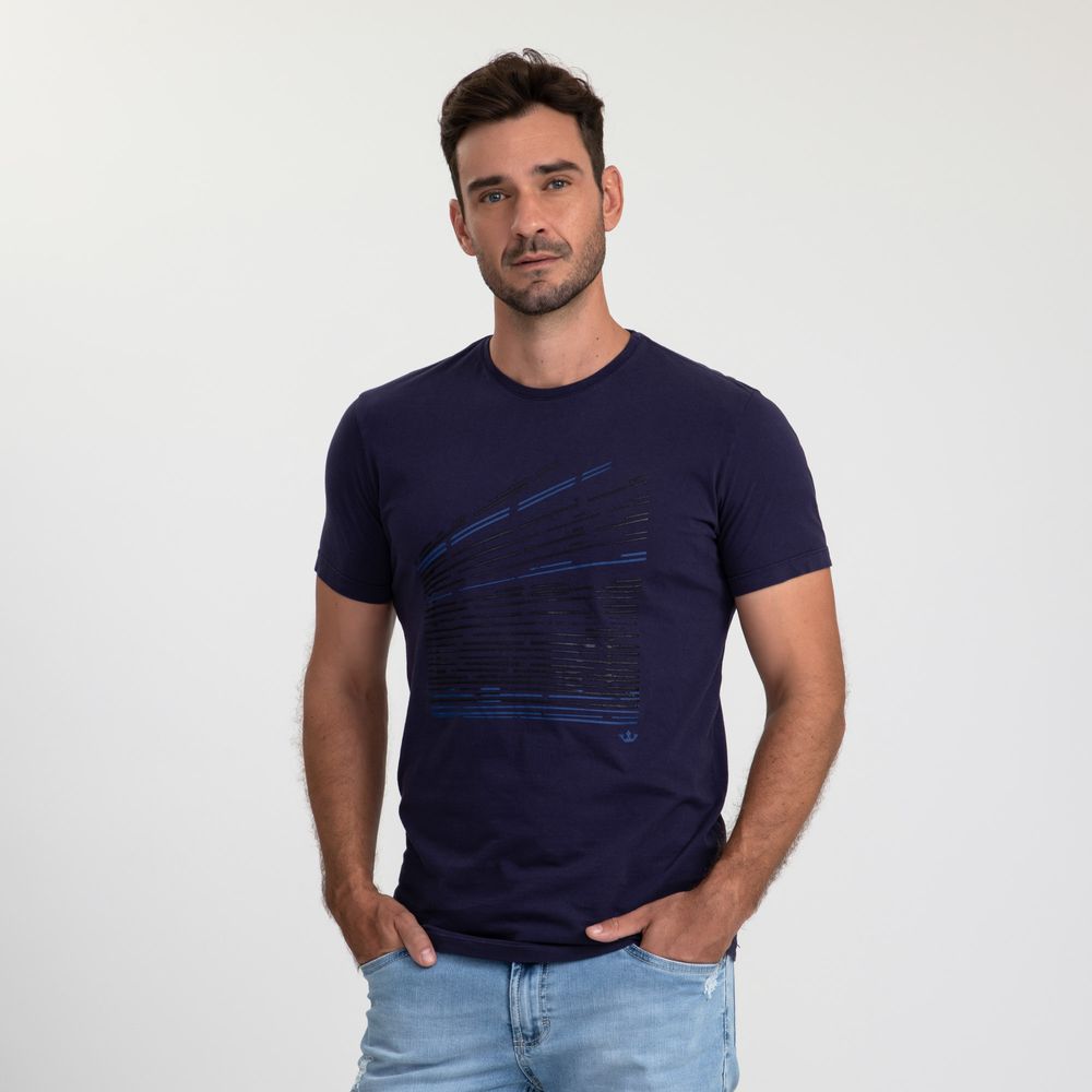 CAMISETA-MANGA-CURTA-DOCTHOS-SLIM-ABSTRACT-LINES