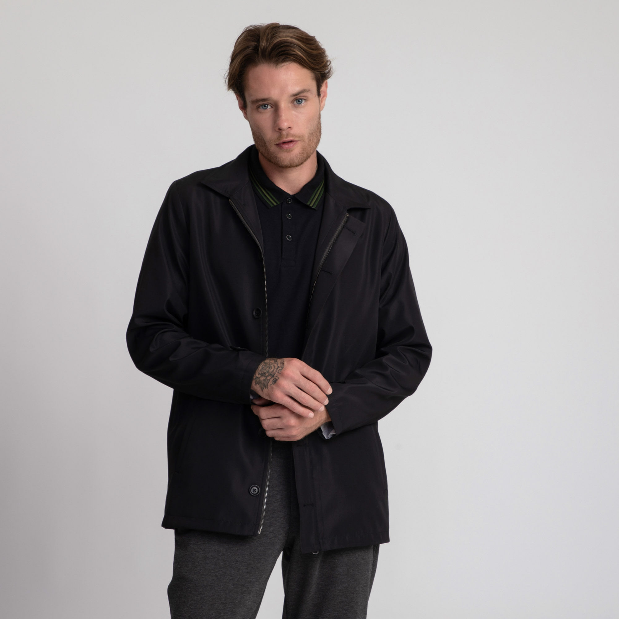 Casaco Docthos Masculino Parka Slim Nylon Docthos